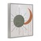 Stupell Industries Sun & Moon in Minimal Style Framed Giclee By Daniela Santiago